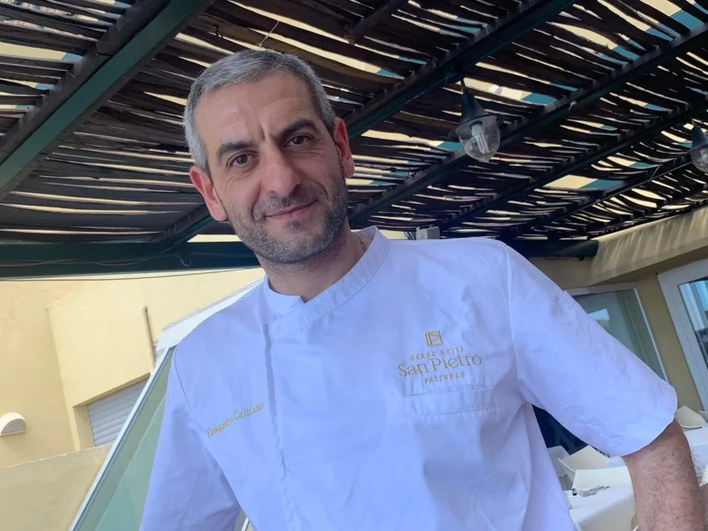 Ristorante Prua a Palinuro, lo chef Alessandro Califano