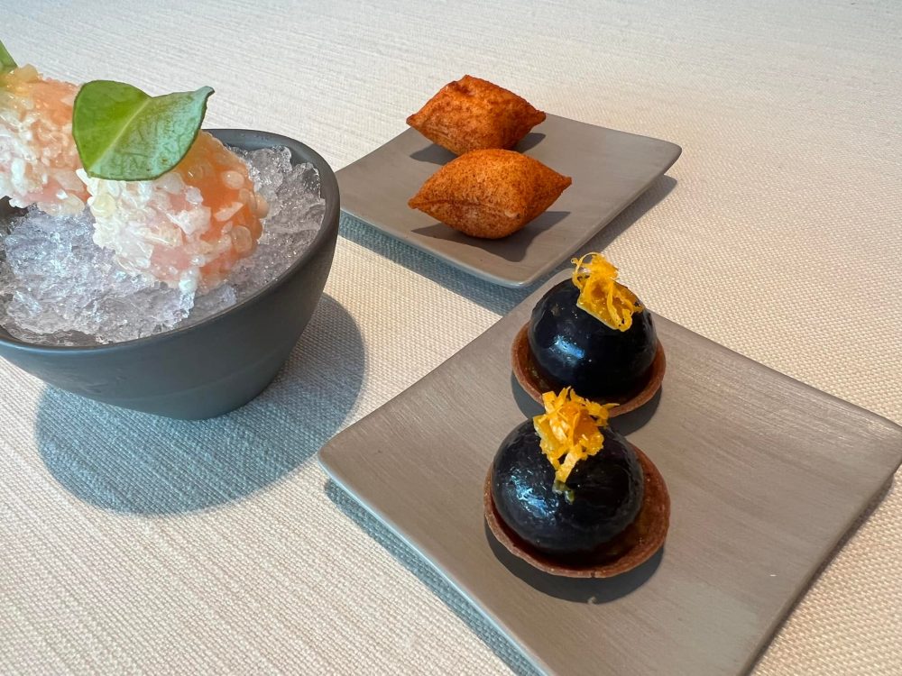 Andrea Aprea - Bon bon di Spritz, patate e olive