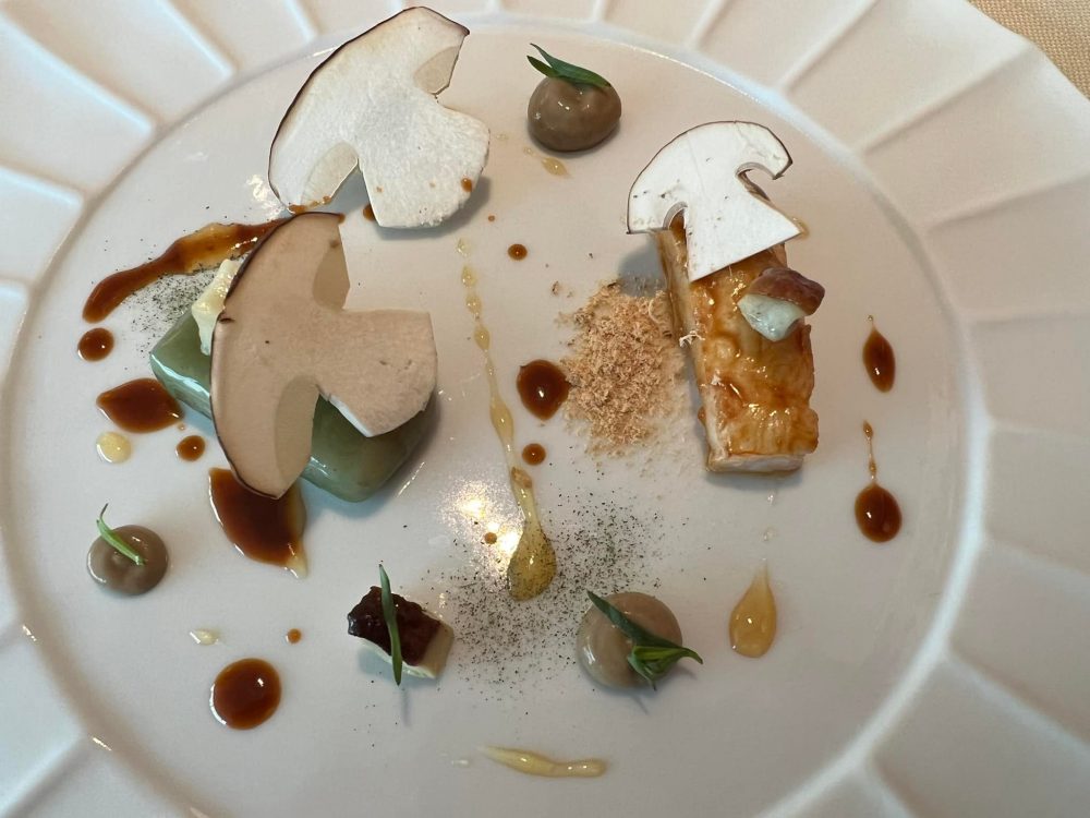 Andrea Aprea - Scampi Porcini, Dragoncello