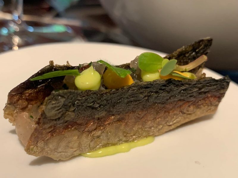 LAQUA Countyside, sgombro, la pelle con il crudo