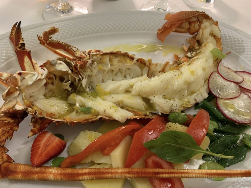 Il Ghiottone a Policastro, l'aragosta cilentana