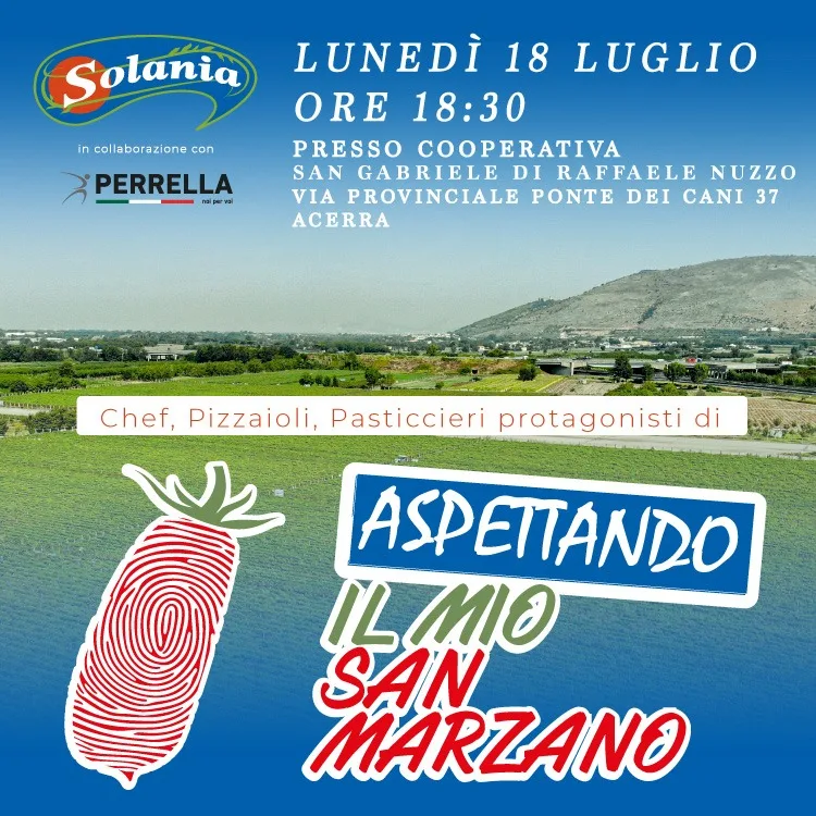 evento di Solania srl il 18 luglio