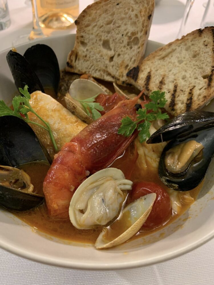 Il Ghiottone a Policastro, zuppa di pesce