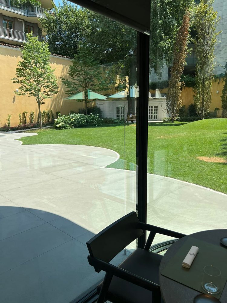 Il giardino della Fondazione Rovati