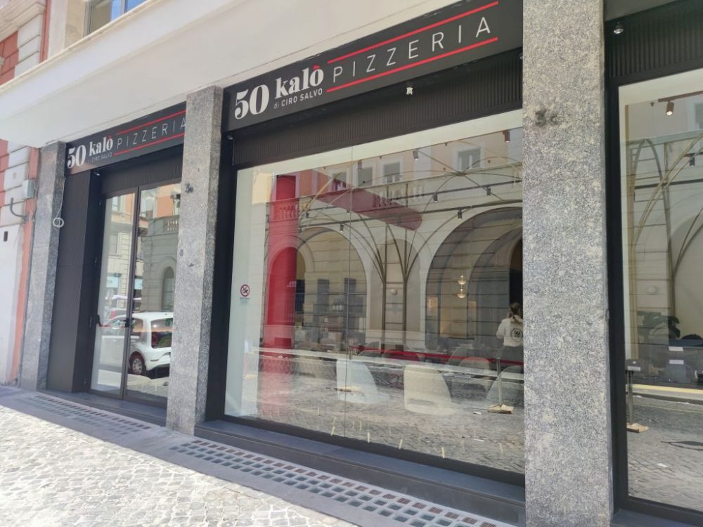 50 Kalo' di Ciro Salvo Roma - l'esterno della pizzeria