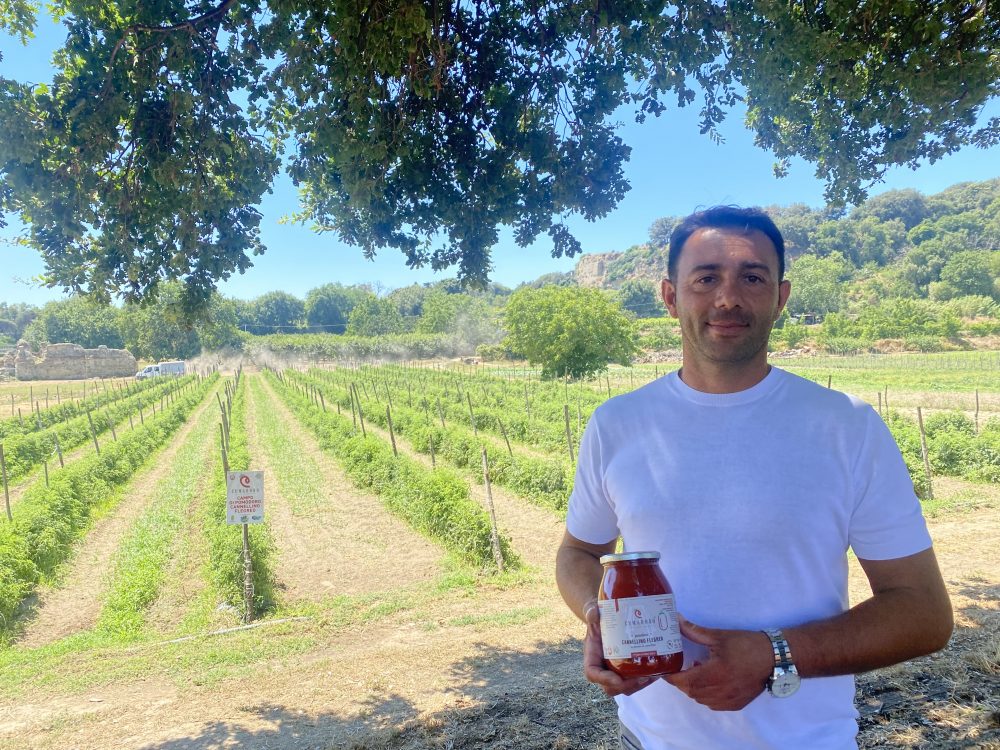 Giovanni Tammaro dell’Azienda Vivaistica Tammaro di Pozzuoli