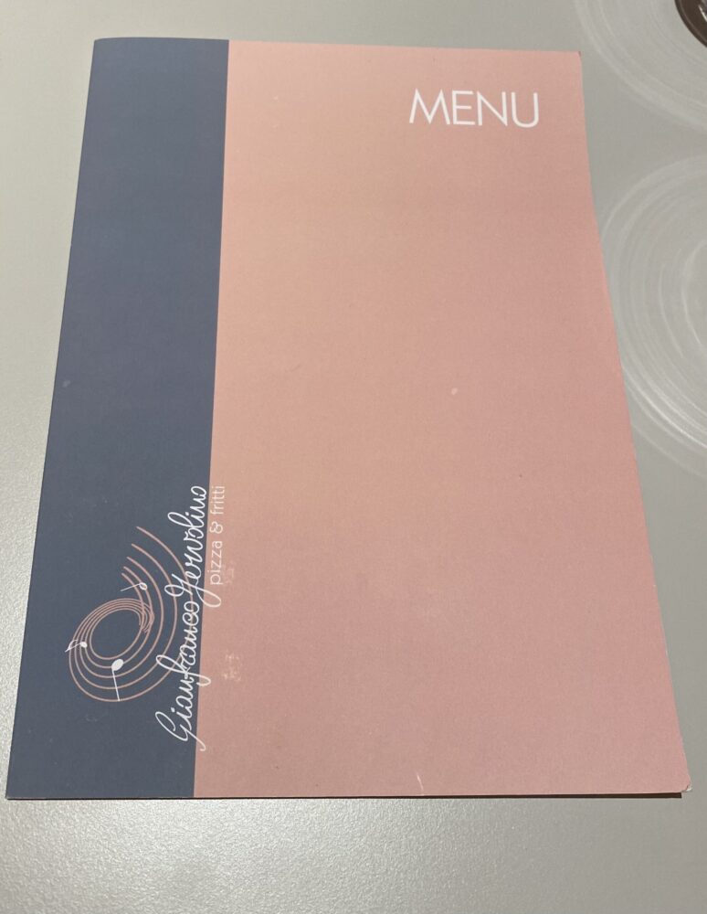 Menu'