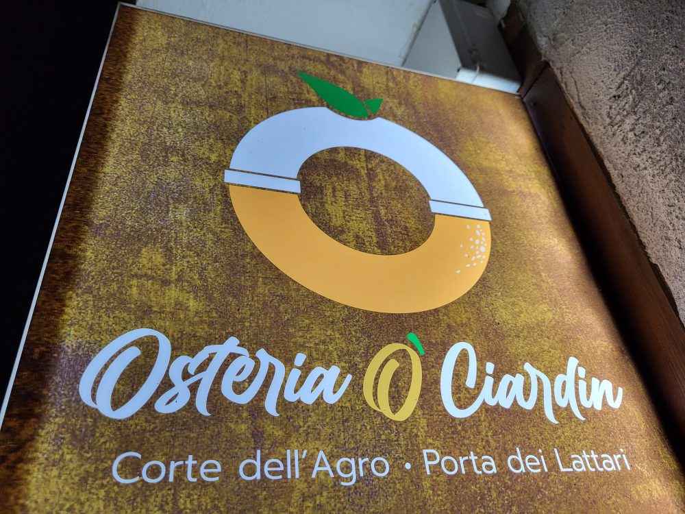 O' CARDIN - Osteria O' Ciardin