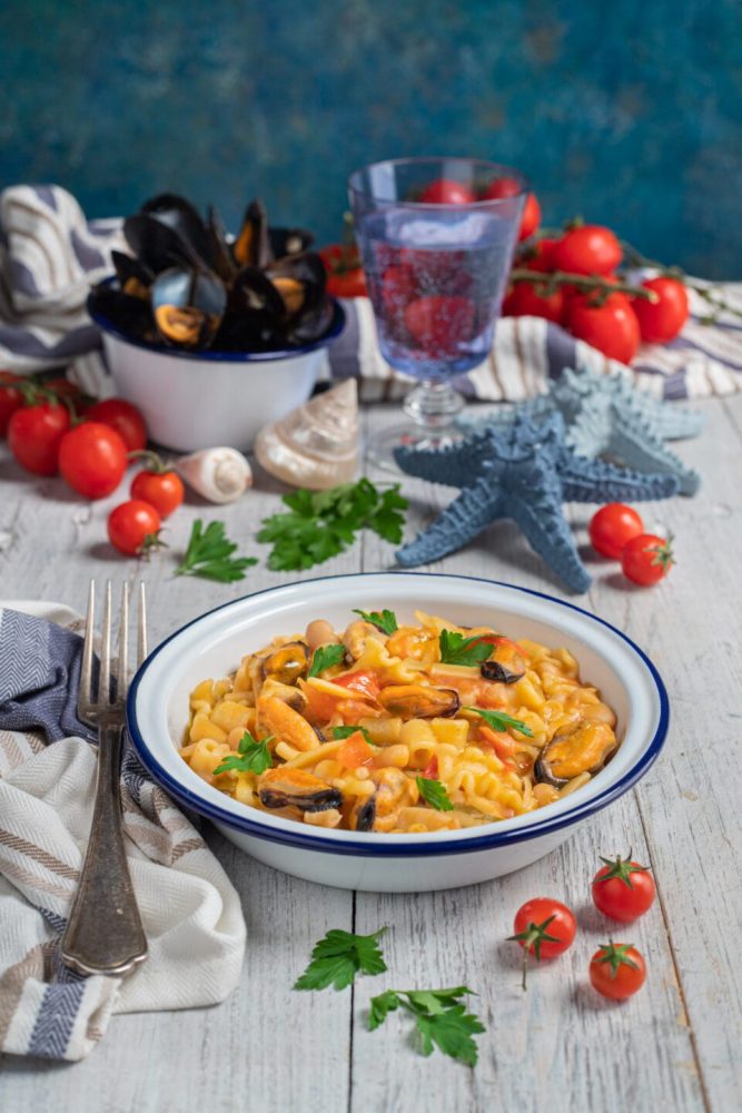 Pasta fagioli e cozze