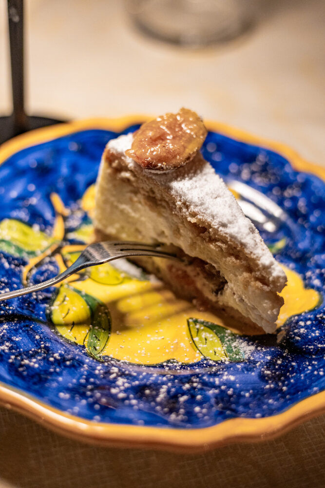 Squasaria, ricotta e fichi