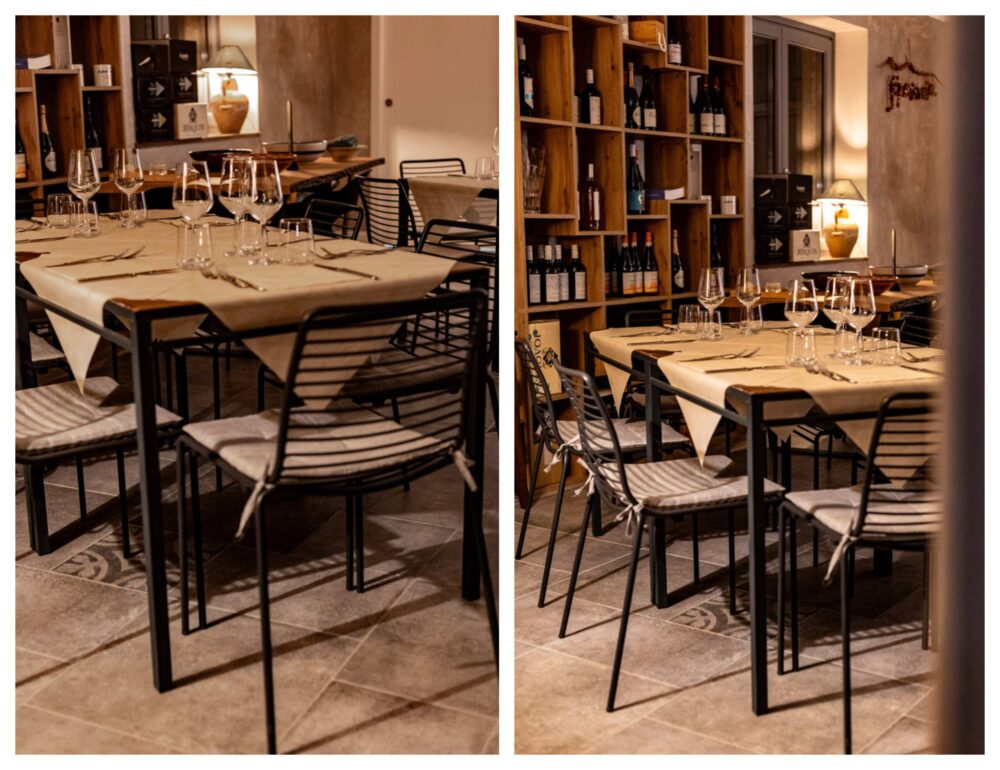 Squasaria, sala interna