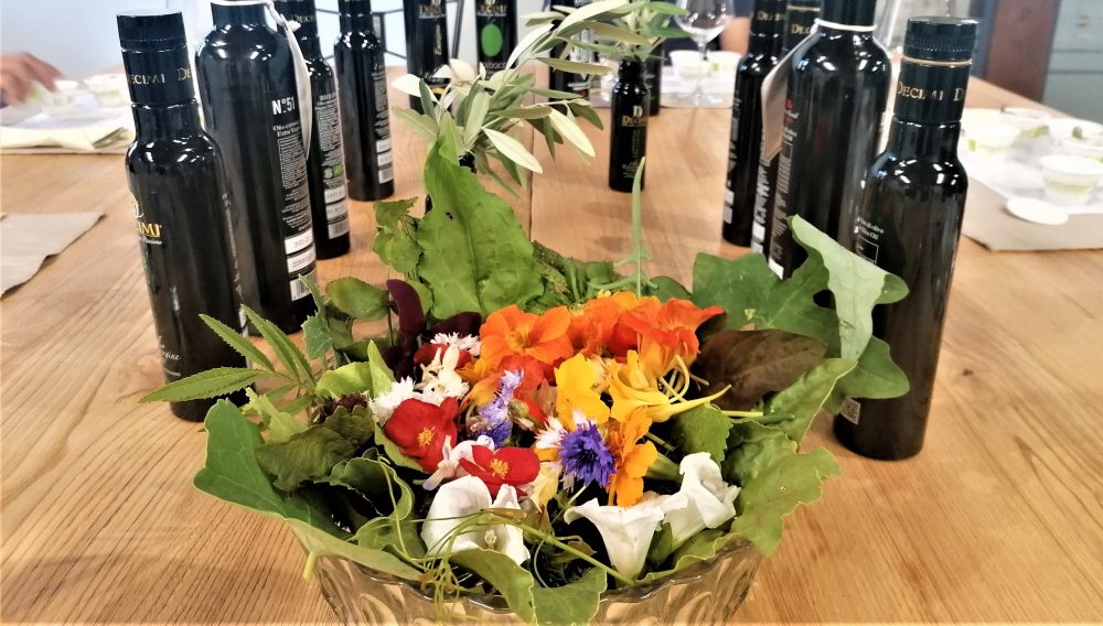 Insalata e olio decimi