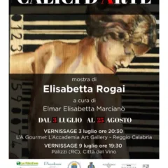 Calici D'Arte - locandina mostra