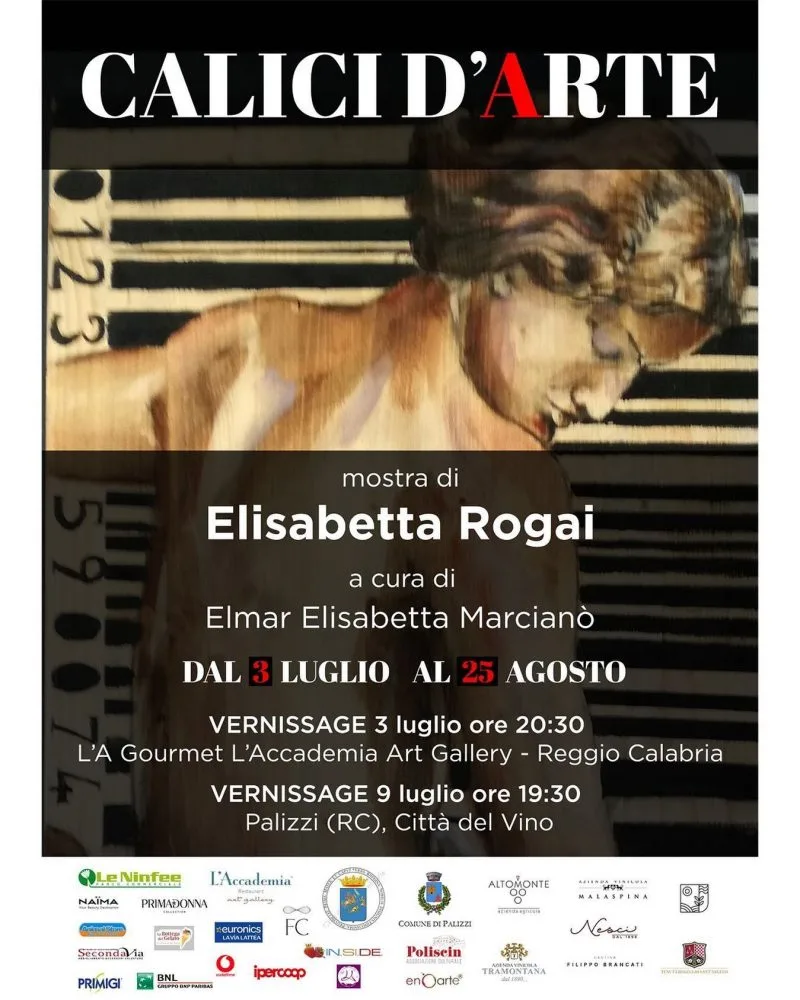 Calici D'Arte - locandina mostra