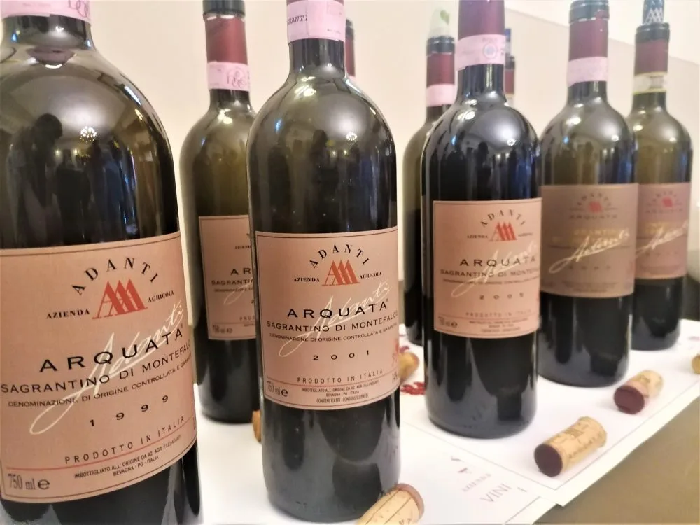 Verticale di sagrantino Adanti