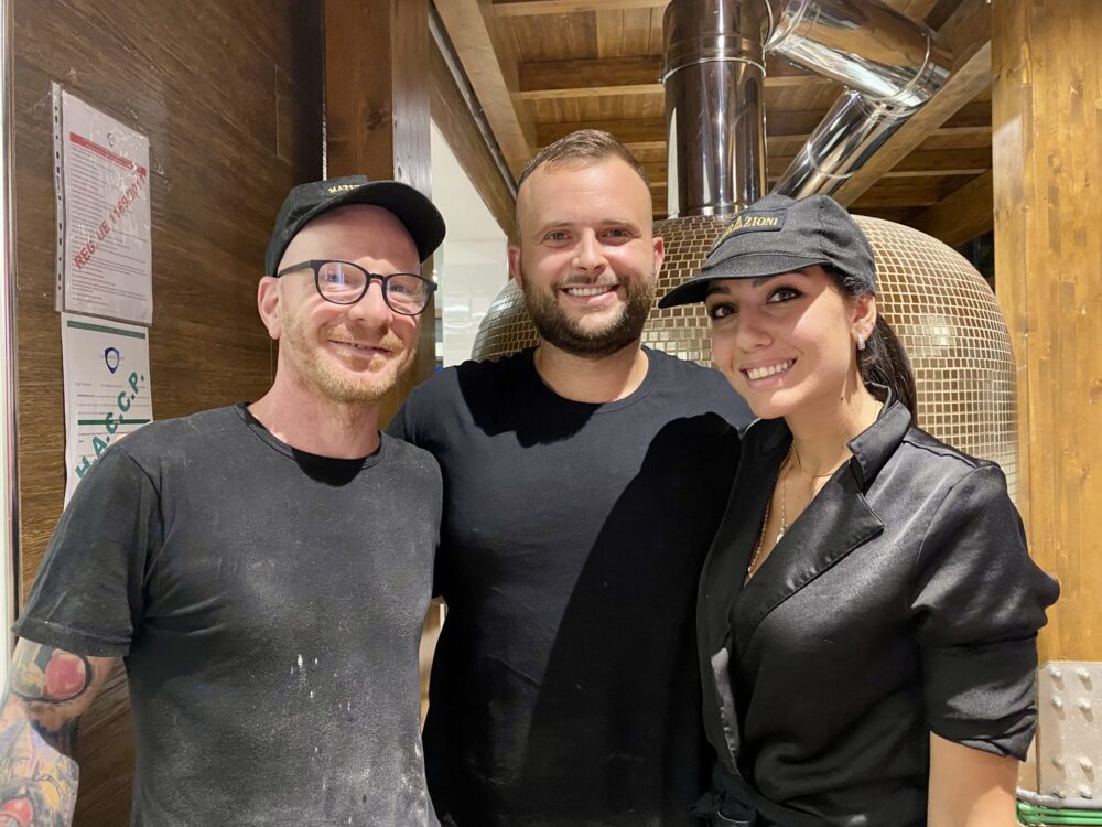 Antonio Conza, Armando Califano e Gabriella Esposito - Pizzeria Maturazioni