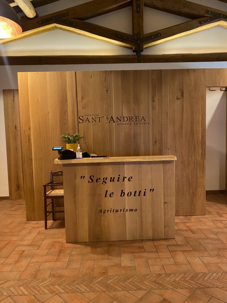 Cantina Sant’Andrea - Seguire le botti