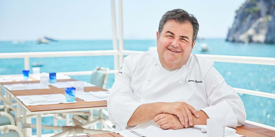 Chef Gennaro Esposito al Beach Club Da Gioia by La Palma