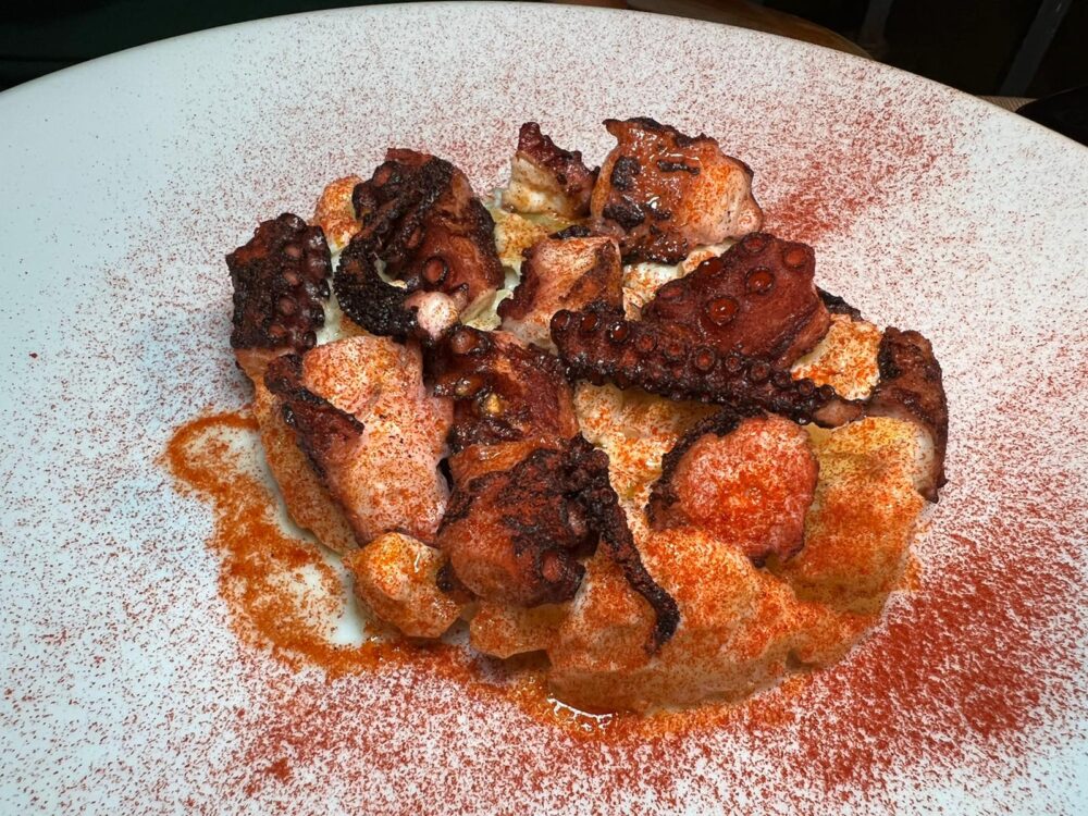 Malabar, Pisciotta Polpo alla brace, patate, aioli, pimentòn