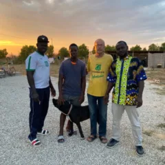 Ortomondo- Djibril- Kantra-Pasquale Longo- Sana e il cane Leon