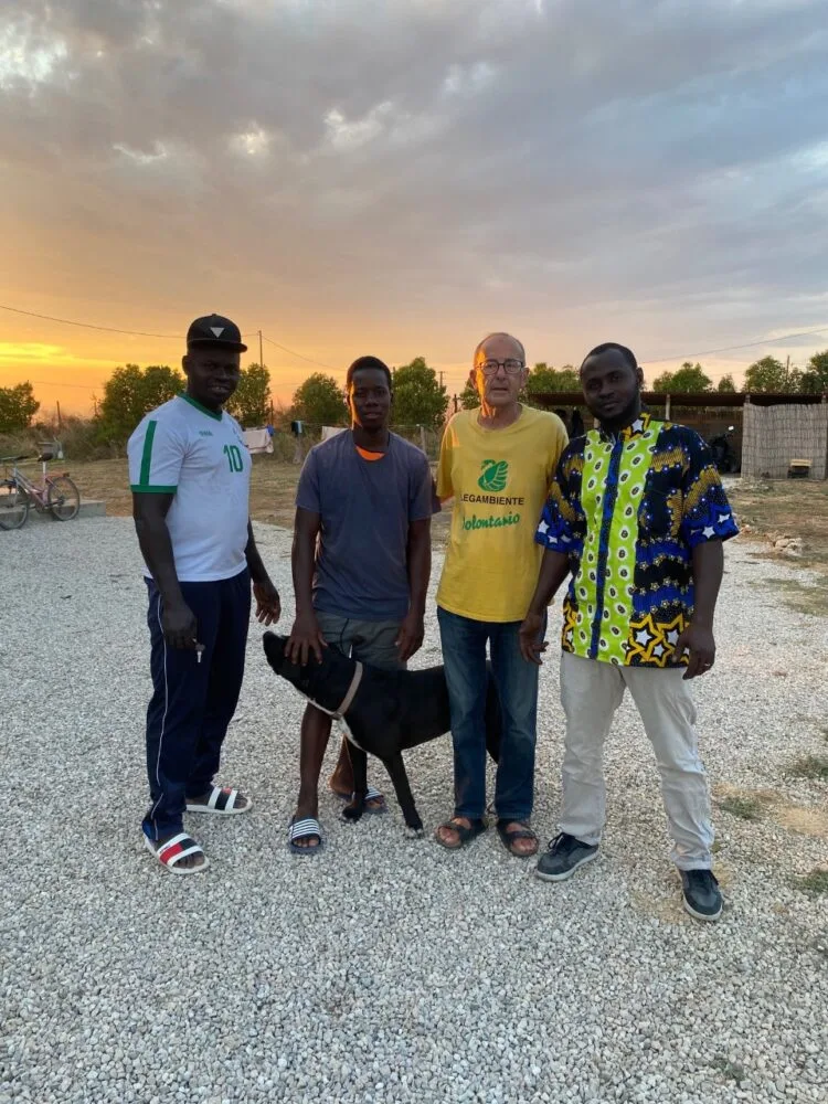 Ortomondo- Djibril- Kantra-Pasquale Longo- Sana e il cane Leon