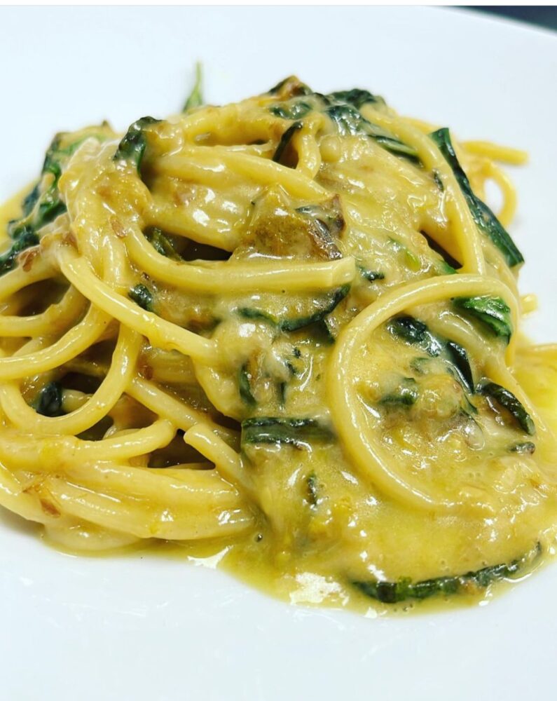 Osterie Generale, Spaghettone alla Nerano