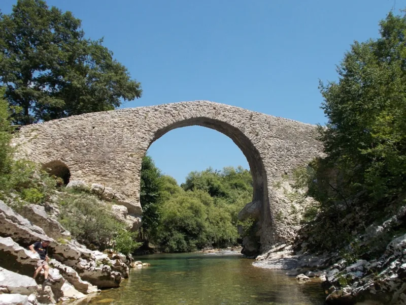 Il ponte di Felitto sul Calore