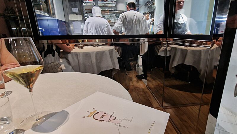 enrico crippa - piazza duomo - cena in cucina