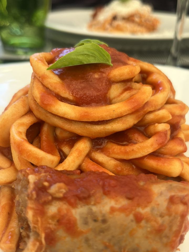 maccaronara al ragù di cotechino