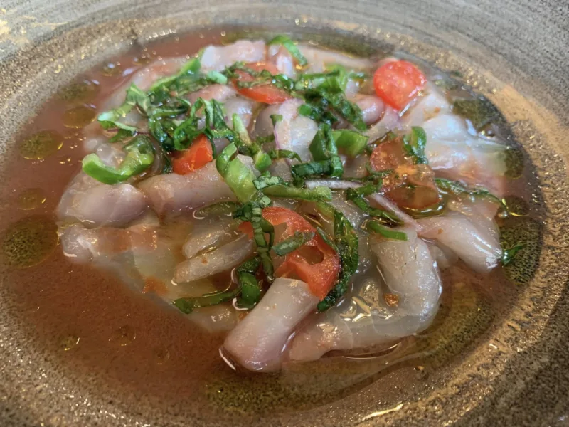 Bistrot di Pescheria, ceviche di orata