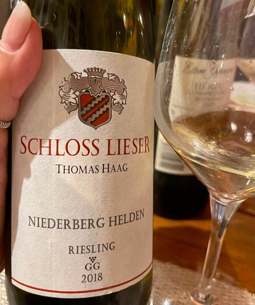 Schloss Lieser Thomas Haag Niederberg Helden Riesling 2018