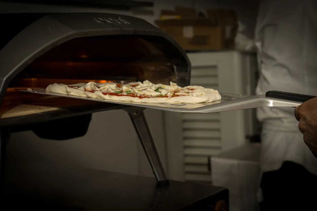 Le pizze di Davide Ruotolo nel forno Ooni