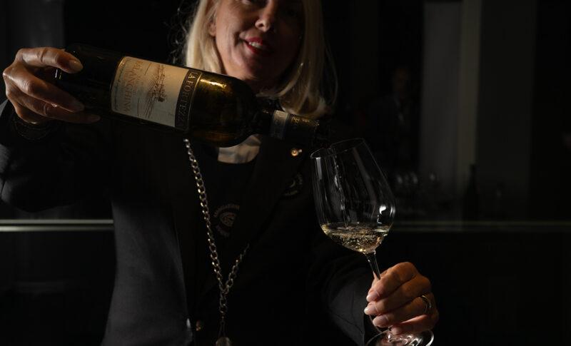 La postazione vini La Fortezza