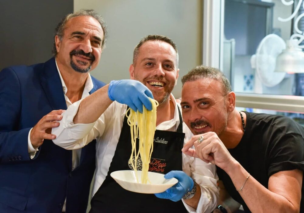 ASPETTANDO L'AUTUNNO CON LO CHEF ANTONIO CASTELLANO PASQUALE CASILLO E GIUSEPPE GIORGIO