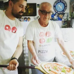 Pizzeria Errico - Fabio Errico con il padre Vincenzo