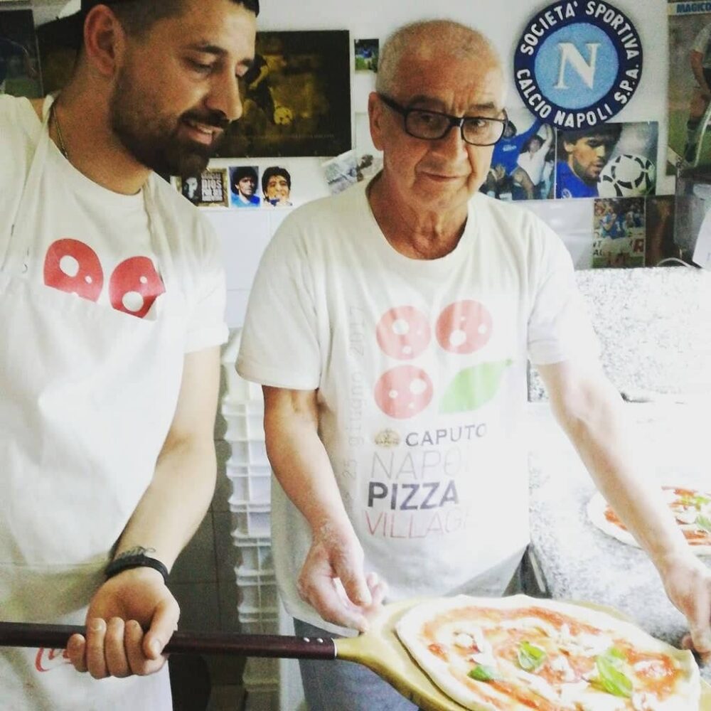 Pizzeria Errico - Fabio Errico con il padre Vincenzo