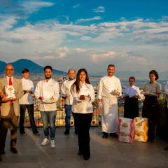 San Genna'...Un dolce per San Gennaro edizione 2021 - concorrenti e giurati con Carmine ed Antimo Caputo