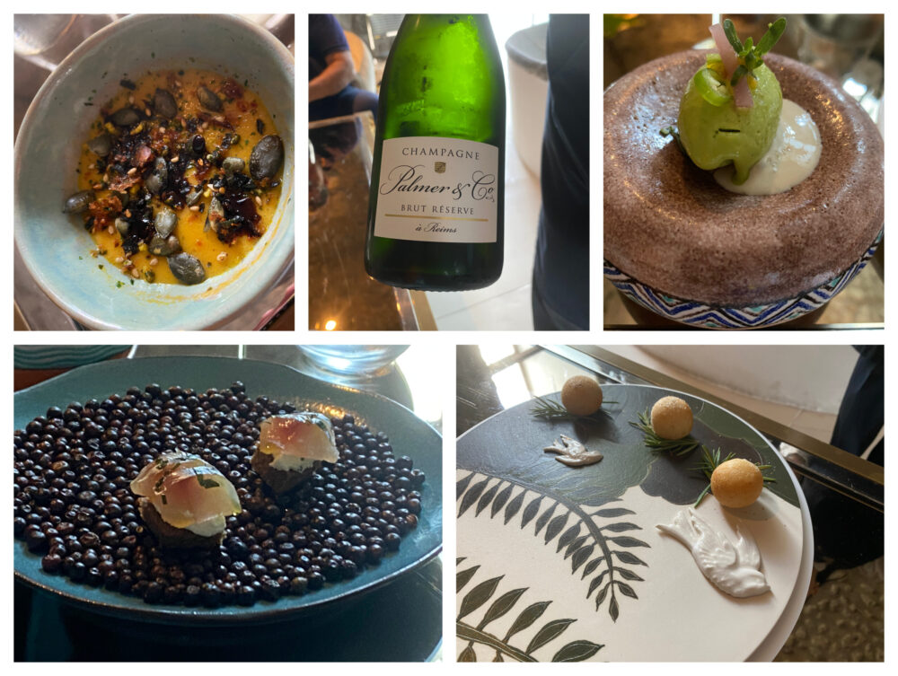 Torre del Saracino - aperitivo e champagne Palmer&co