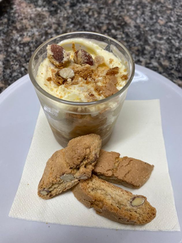 la Baita, tiramisu ai cantucci