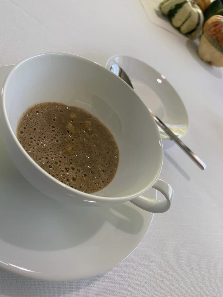 Marotta Ristorante, il cappuccino di cavolfiore