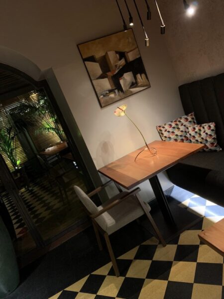 Ristorante Il Pagliaccio, scorcio della sala