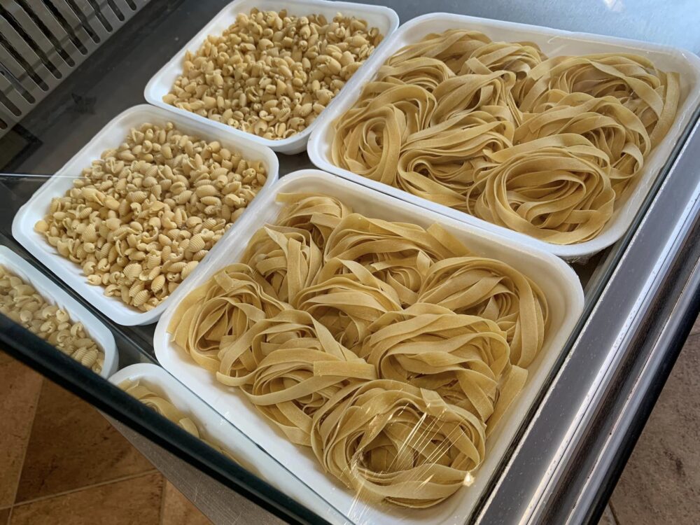 Pastificio Osteria alle pendici di Monte Erbano, la pasta