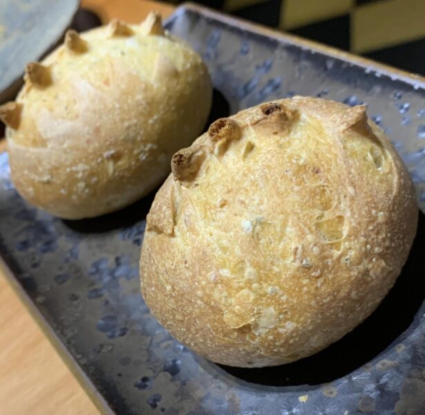 Ristorante Il Pagliaccio, panetti di patata