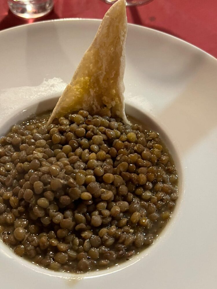 Osteria del Vicolo - La zuppa di lenticchie di Mormanno