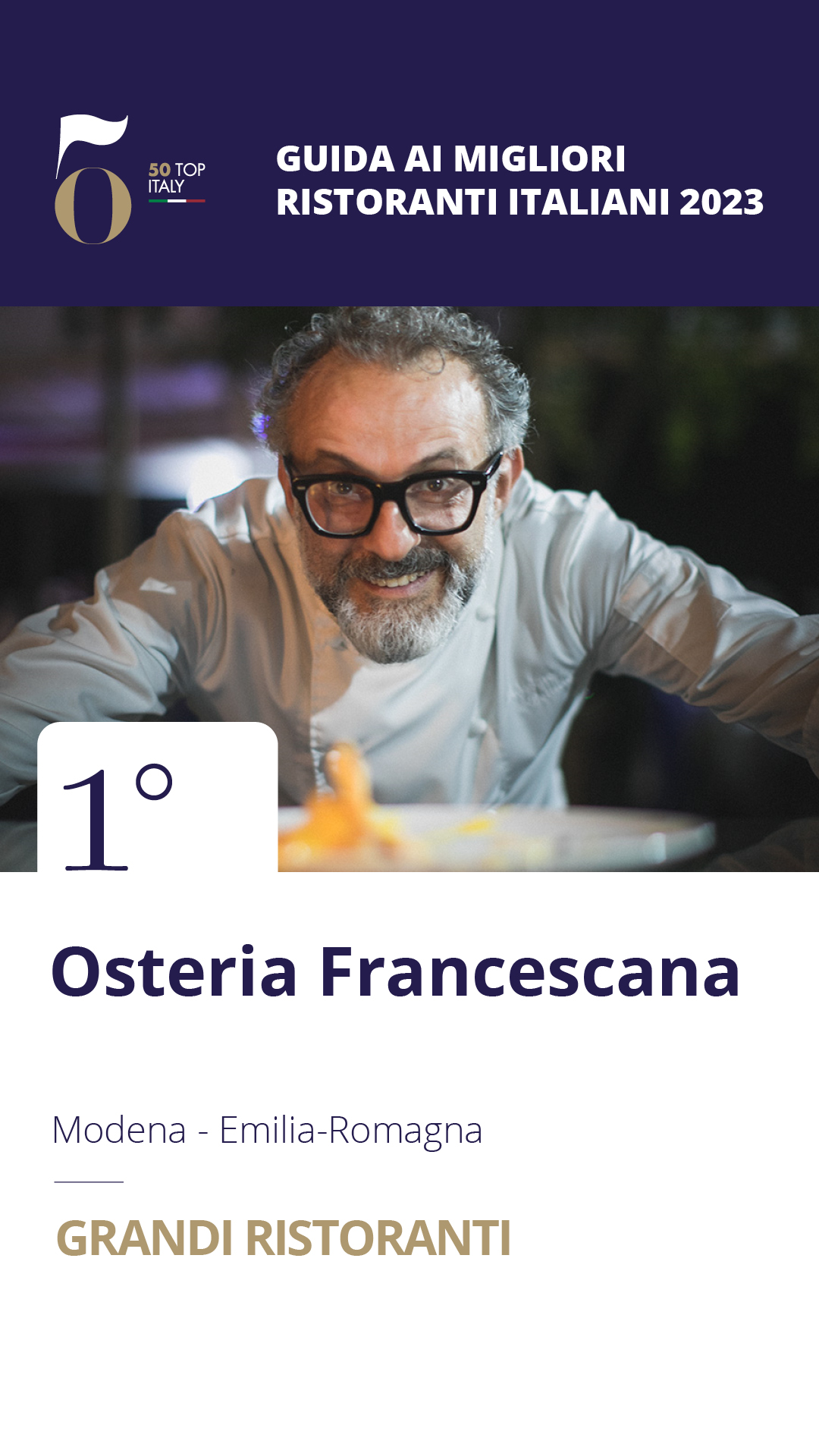 1 - Osteria Francescana