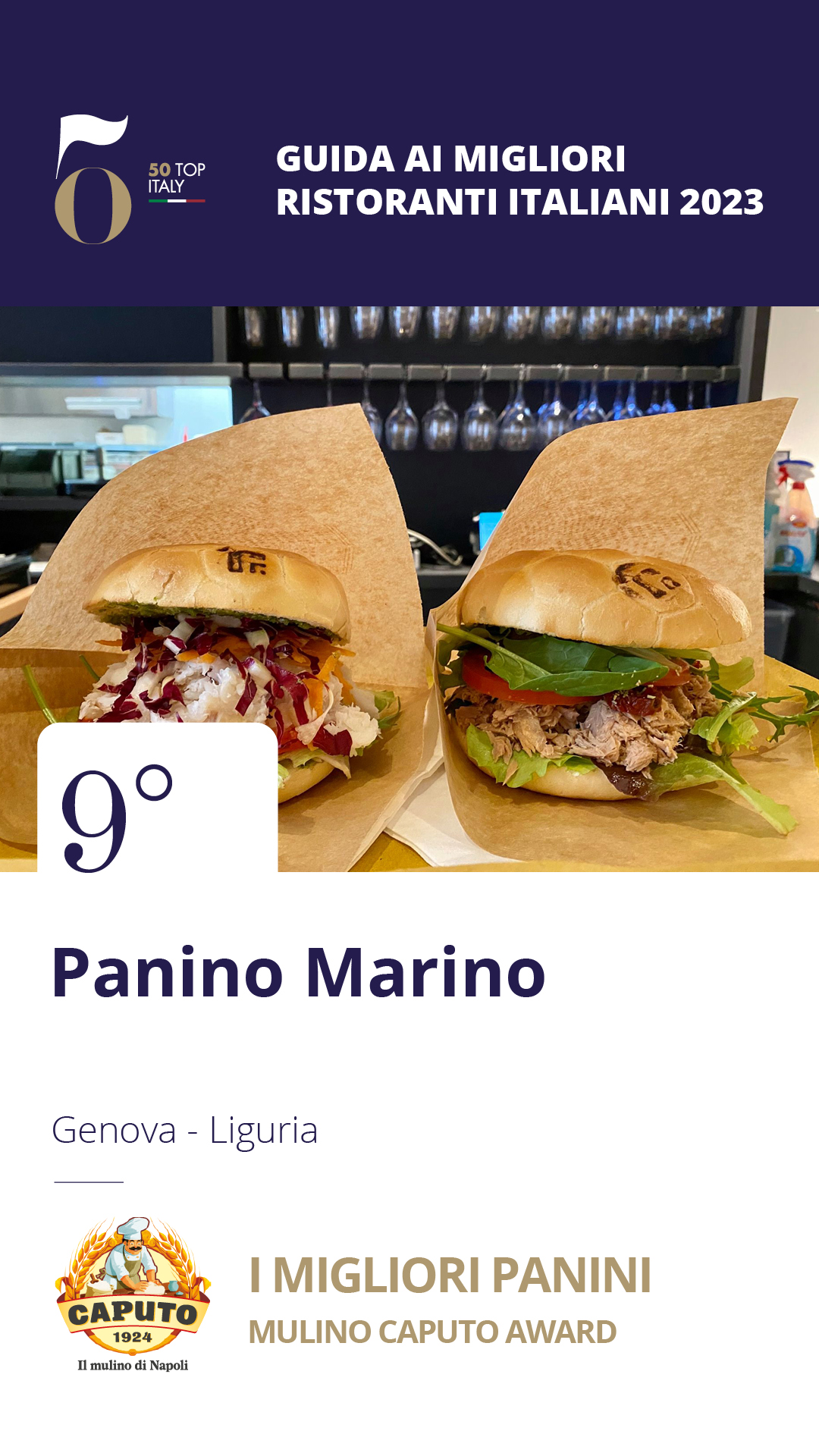 9 - Panino Marino - Genova, Liguria