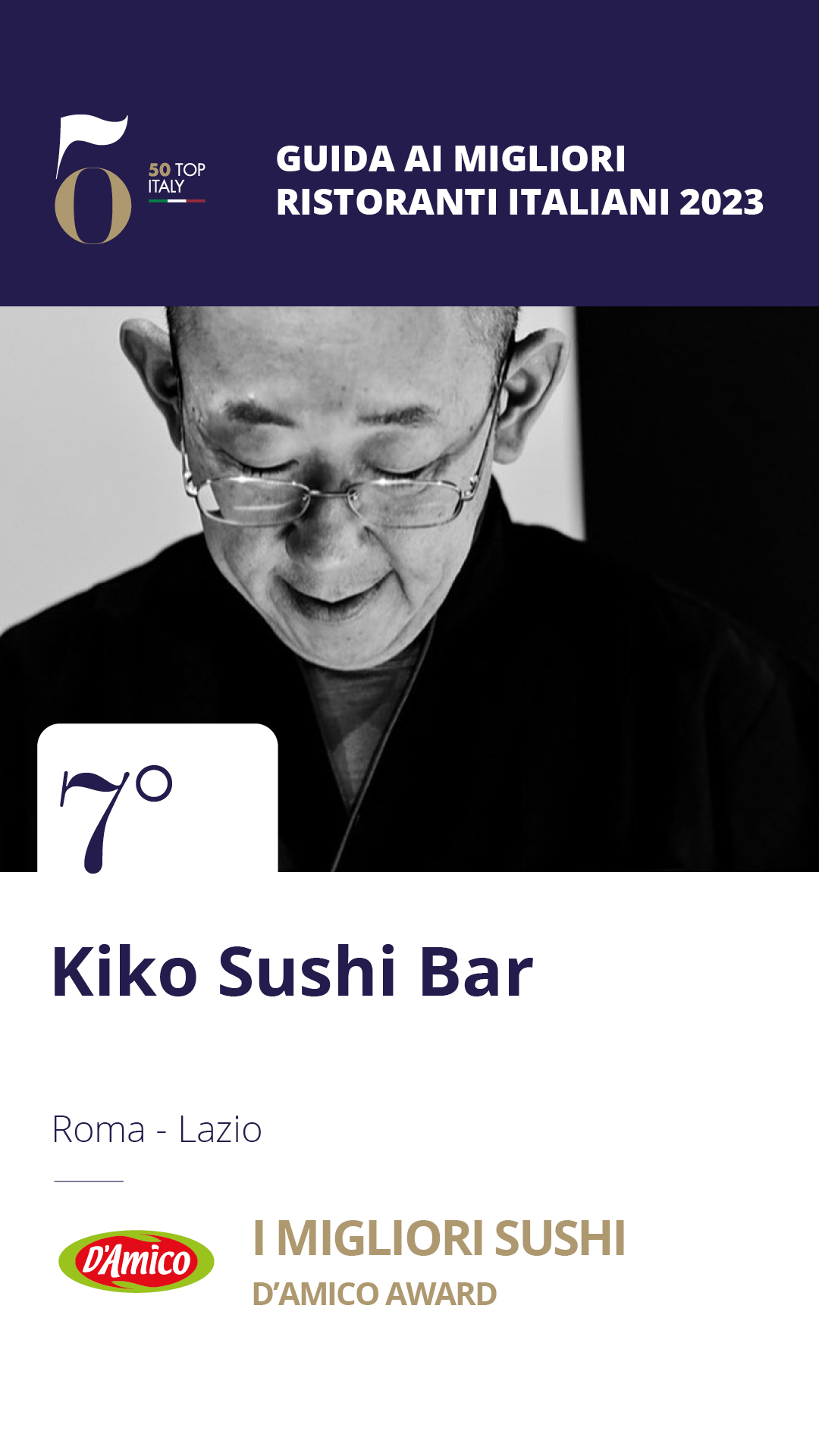 7 - Kiko Sushi Bar – Roma, Lazio