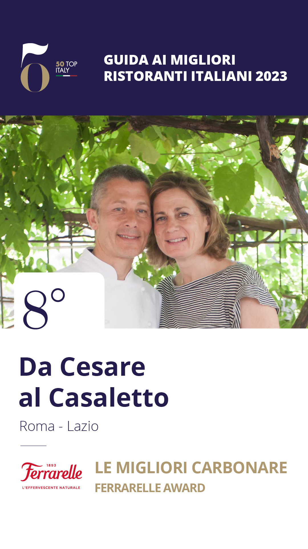 8 - Da Cesare al Casaletto- Roma, Lazio