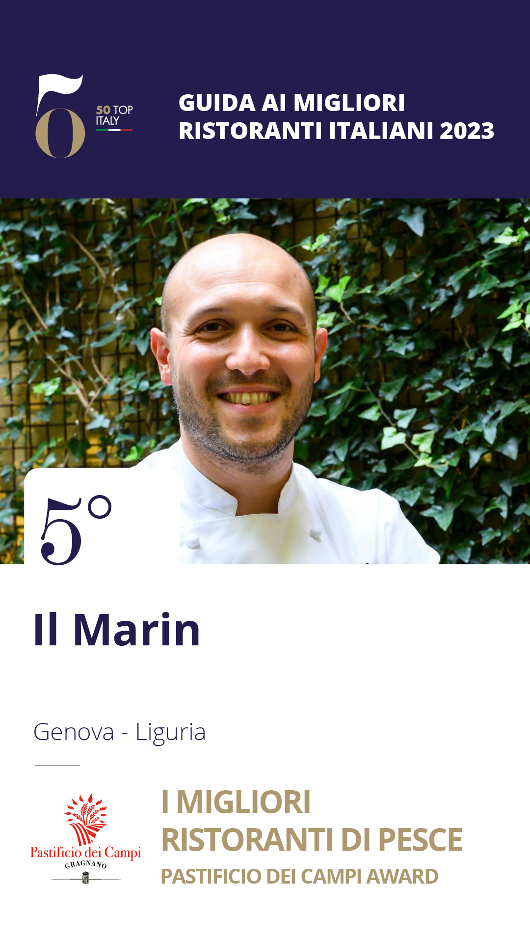 5 - Il Marin – Genova, Liguria