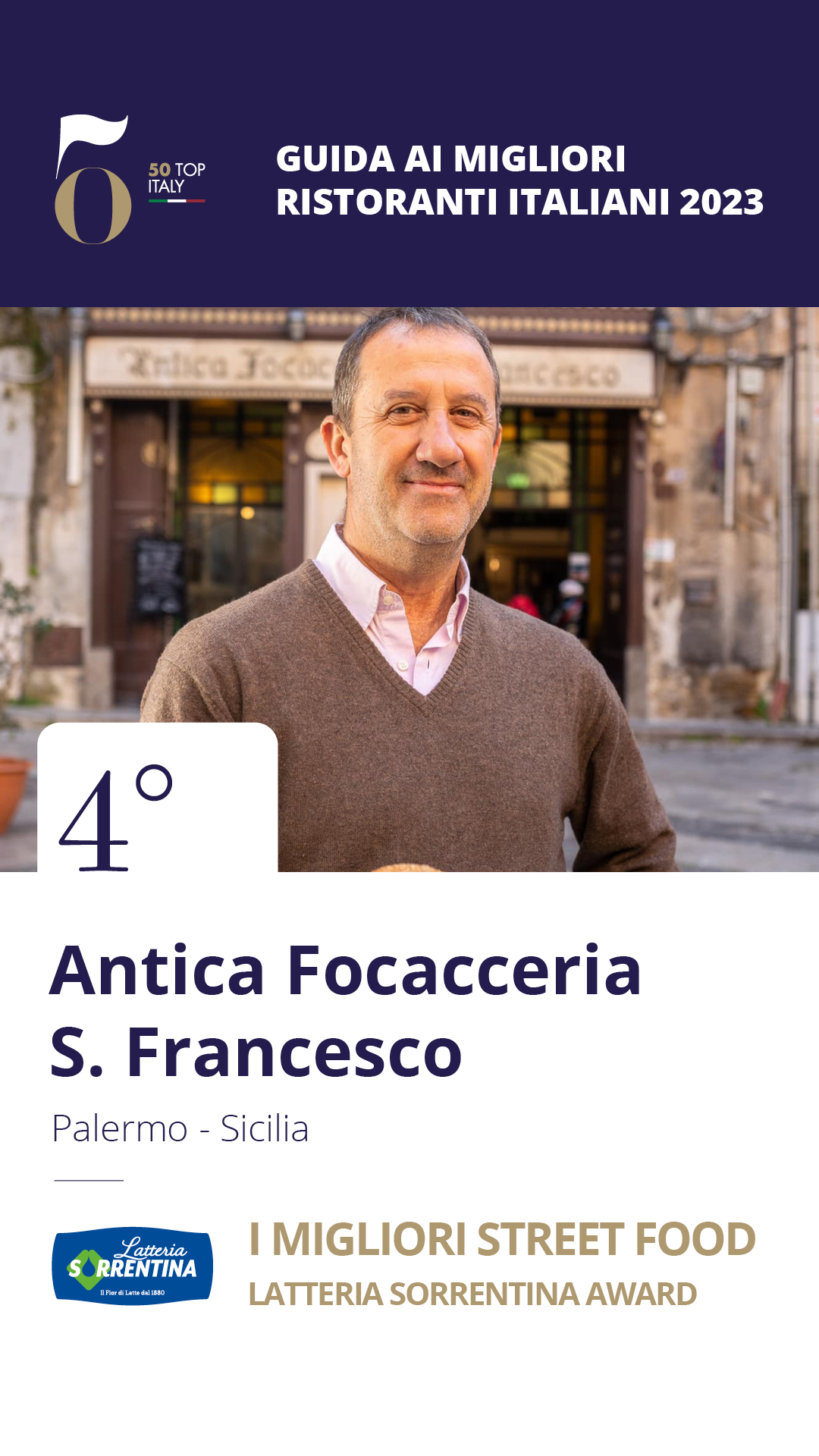 4 - Antica Focacceria S. Francesco – Palermo, Sicilia